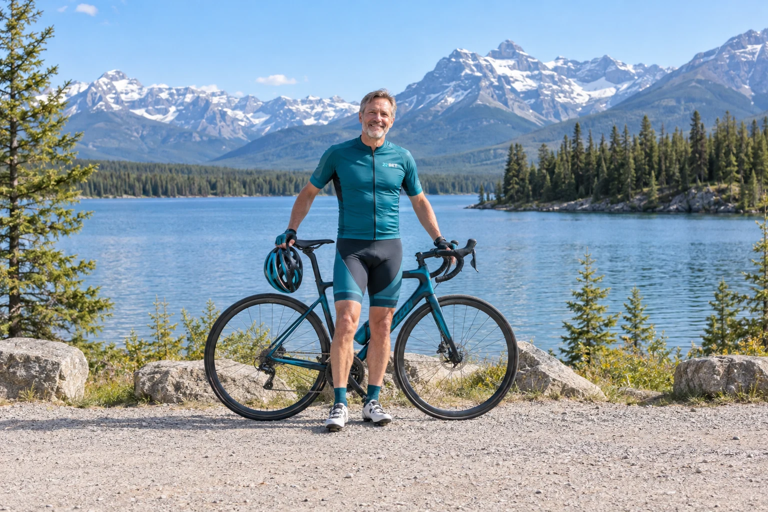 Fictional adult — cycling