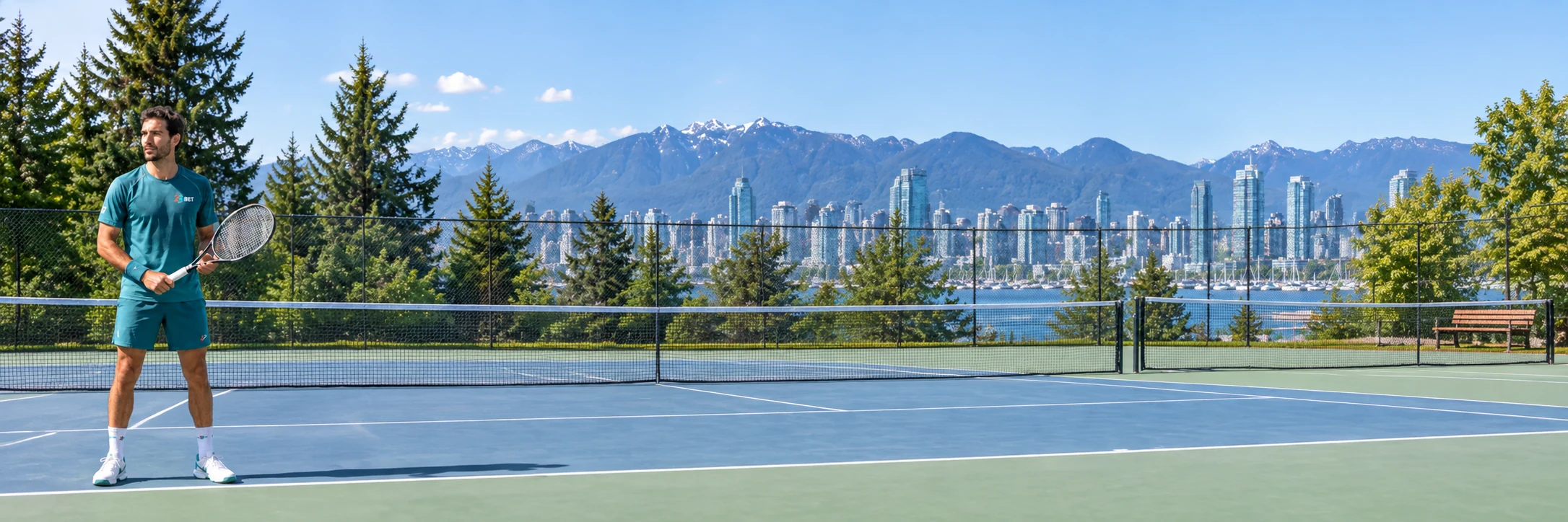 Fictional adult — tennis